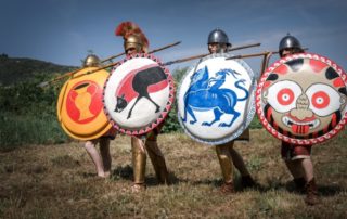 Opliti etruschi in guerra